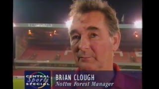 Brian Clough Interviews- Central Sports Special, Including Adverts.