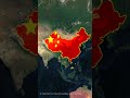 CHINA MAP ANIMATION WITH CAPITAL IN AFTER EFFECTS #shorts