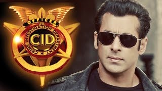 Salman Khan at CID TV Show for Kick's Promotion