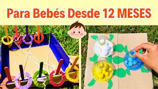 2 ACTIVIDADES Para La Motricidad Fina En Bebés Desde Los 12 MESES