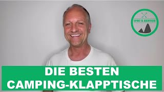 Camping-Klapptisch kaufen: Worauf achten?