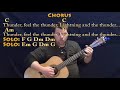 Thunder (Imagine Dragons) Fingerstyle Guitar Cover Lesson in C with Chords/Lyrics