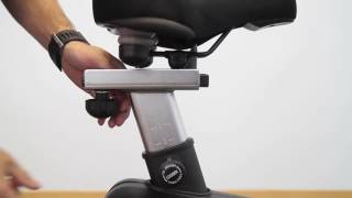 Sole Exercise Bikes - Adjusting The Seat