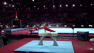 HUDDLESTON David (BUL) - 2019 Artistic Worlds, Stuttgart (GER) - Qualifications Pommel Horse