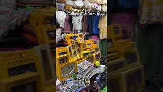 Cambodia -Best Selling Souvenirs in Night Market | ផ្សាររាត្រីខេត្តសៀមរាប