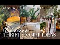 GOODWILL THRIFTING FOR CHRISTMAS GIFTS 2023 | EASY AFFORDABLE HOMEMADE THRIFTED GIFTS