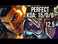 AKSHAN vs NASUS (MID) | 15/0/6, 70% winrate, Legendary, 6 solo kills | EUW Master | 12.5