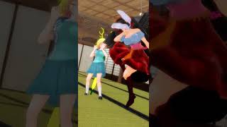 【東方】トレーニング失敗/さきやち　 #shorts  #mmd  #東方 #touhou  #games