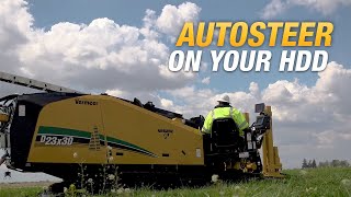 How to use AutoSteer on Vermeer horizontal directional drills