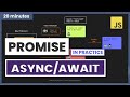 Learn Promise, Async/Await with 4 tasks in 20 minutes 2021 | JavaScript Tutorial
