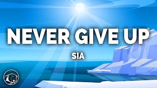 Sia - Never Give Up (Lyrics) (From Lion  Soundtrack)