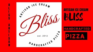 CJ @ BLISS ARTISAN ICE CREAM \u0026 PIZZA