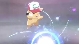 Pikachu Used Moongeist Beam!