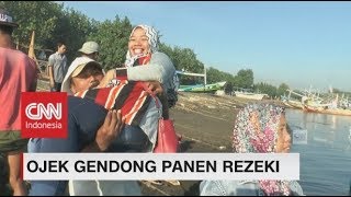 Ojek Gendong Panen Rezeki