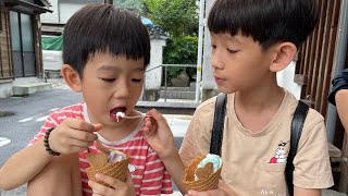 【帶著孩子走一走】日本自駕之旅：山口縣 吉香公園/錦帶橋(雨)