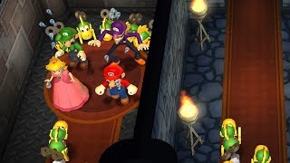 Mario Party 9 Step It Up - Mario vs Luigi vs Peach vs Waluigi Master Difficulty Gameplay | GreenSpot