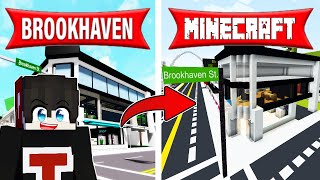 I Renovated Brookhaven in Minecraft! - PART 2 ( Tagalog )