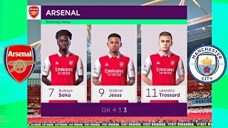FIFA 23 | Arsenal vs Manchester City - Premier League - Gameplay