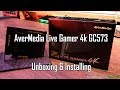 AverMedia Live Gamer 4k GC573, Unboxing & Installing