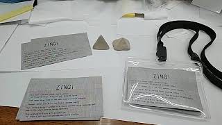 miracle item card  ZINGI　quantum tuning technology