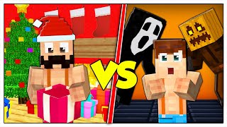 NATALE CONTRO HALLOWEEN! - Minecraft ITA