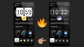 Windows Mobile theme 6.5 for android (Klwp) - Tutorial