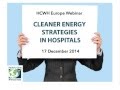 Webinar | Cleaner Energy Strategies in Hospitals