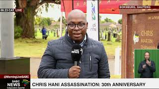 30th anniversary of Chris Hani's assassination - Samkele Maseko updates