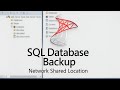Backup SQL Server Databases to a Network Shared Location