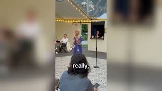 Stalker crashes out at my wedding