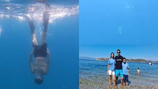 Free Diving to 15 m From Τwo Promising Stars / Ελεύθερη Κατάδυση στα 15 m από Δύο Υποσχόμενα Αστέρια