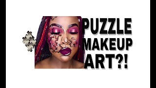 PUZZLE MAKEUP TUTORIAL?! |