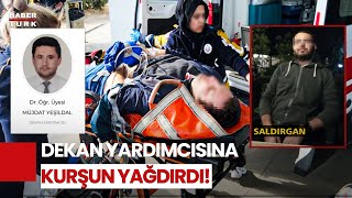 Selçuk Üniversitesi'nde Silahlı Saldırı: Önce Dekan Yardımcısını Sonra Kendisini Vurdu!