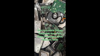 Data Destruction with Reboot Tech #datadestruction #shorts #ewaste
