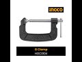 INGCO G CLAMP HGCO104 4 INCH/INGCO HAND TOOLS