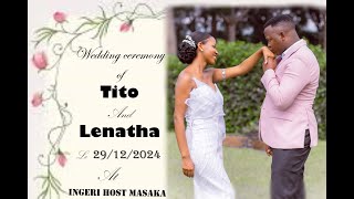 LIVE🔴WEDDING CELEMONY TITO AND RENATHA (december.29.2024)