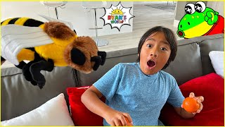 Ryan Learns about Bees with Gus!