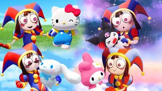 Drawing Sanrio characters Hello Kitty / My Melody / Kuromi /  Cinnamoroll as Pom
