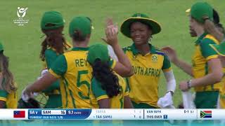 samoa Vs South Africa Woman U19 Match Full Highlights