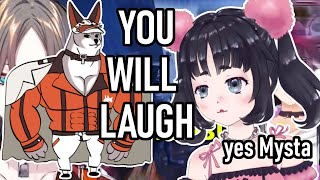 VTUBER reacts to British Nijisanji vs Ghost and loses it