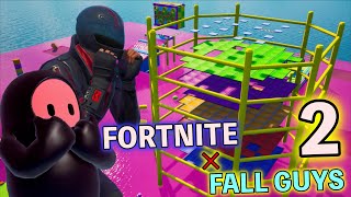 [FORTNIT] フォートナイトでできるフォールガイズに新マップがきたぞ！！