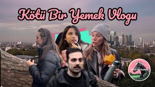 Kötü Bir Yemek Vlogu - Blackheath/Greenwich/Doğa/Park/Yemek