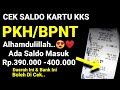 YESS AKHIRNYA CAIR JUGA ADA SALDO MASUK DI KARTU KKS PKH BPNT DAERAH INI & BANK INI MONGGO DI CEK