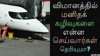 விமானத்தில் மனிதக் கழிவுகளை என்ன செய்வார்கள் தெரியுமா?