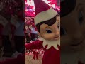 our little elf and red elf mascot at a christmas party in las vegas