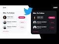 🔥 Twitter Follow & Unfollow: A Colorful Project with HTML, CSS, and JavaScript | #huxnwebdev