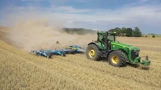 Landtechnik im Einsatz: staubige Angelegenheiten