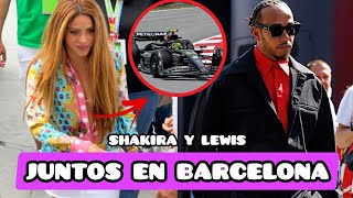💥EXCLUSIVA: Shakira Invitada Especial De Lewis Hamilton En El Gran Prix De F1 De Barcelona | VÍDEO
