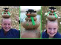 snowman ⛄ hairstyle crazy hair day babesinhairland.com