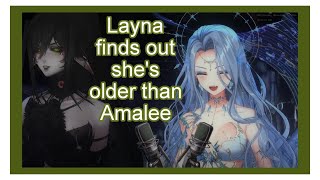 Layna Lazar finds out she's older than Amalee